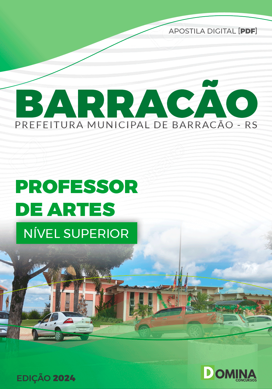 Apostila Barracão RS 2024 Professor De Artes