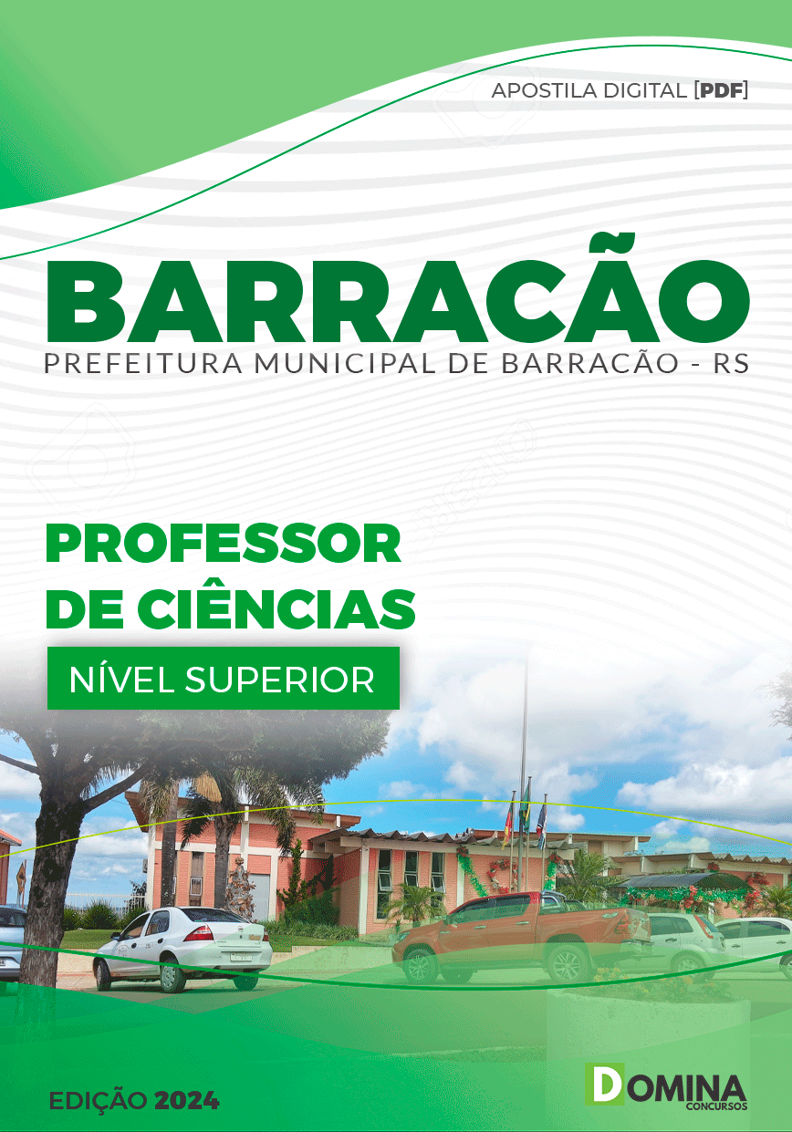 Apostila Barracão RS 2024 Professor De Ciências