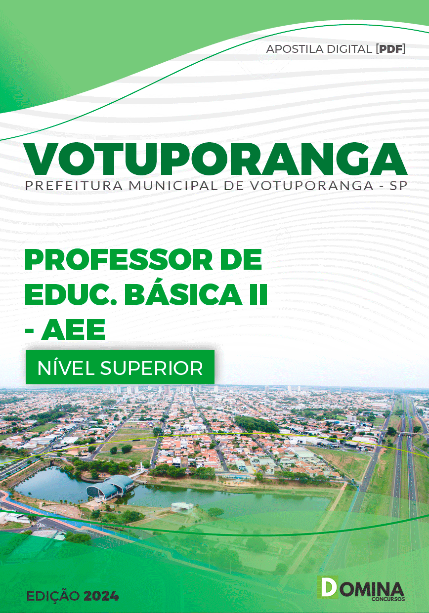 Apostila Professor AEE Votuporanga SP 2024