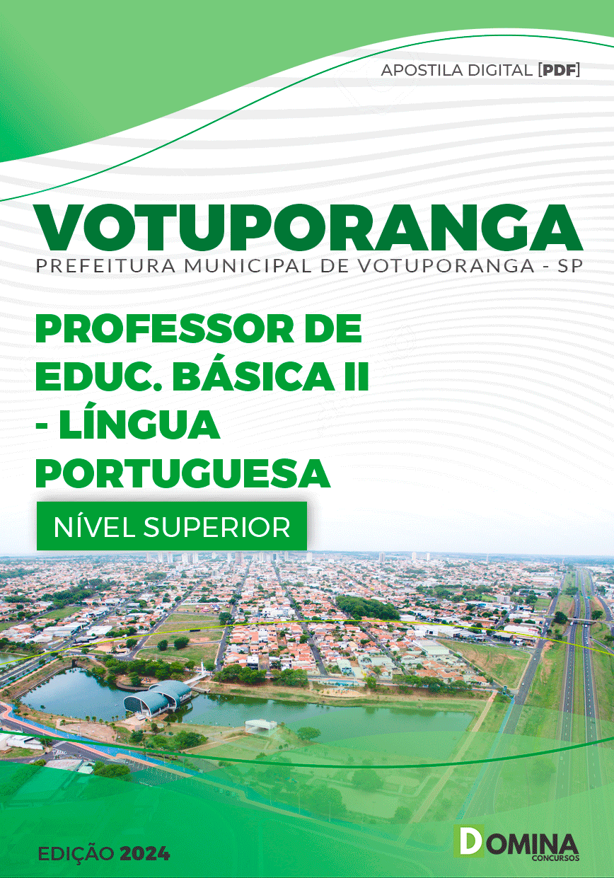 Apostila Professor de Português Votuporanga SP 2024