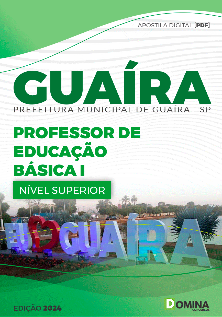 Apostila Professor de Educação Básica Guaíra SP 2024