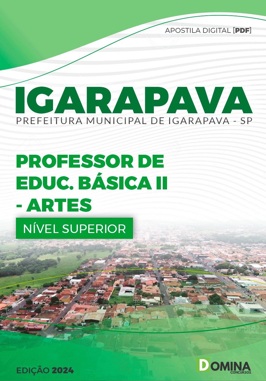 Apostila Professor de Artes Igarapava SP 2024