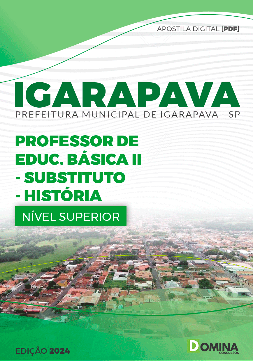 Apostila Professor de História Igarapava SP 2024