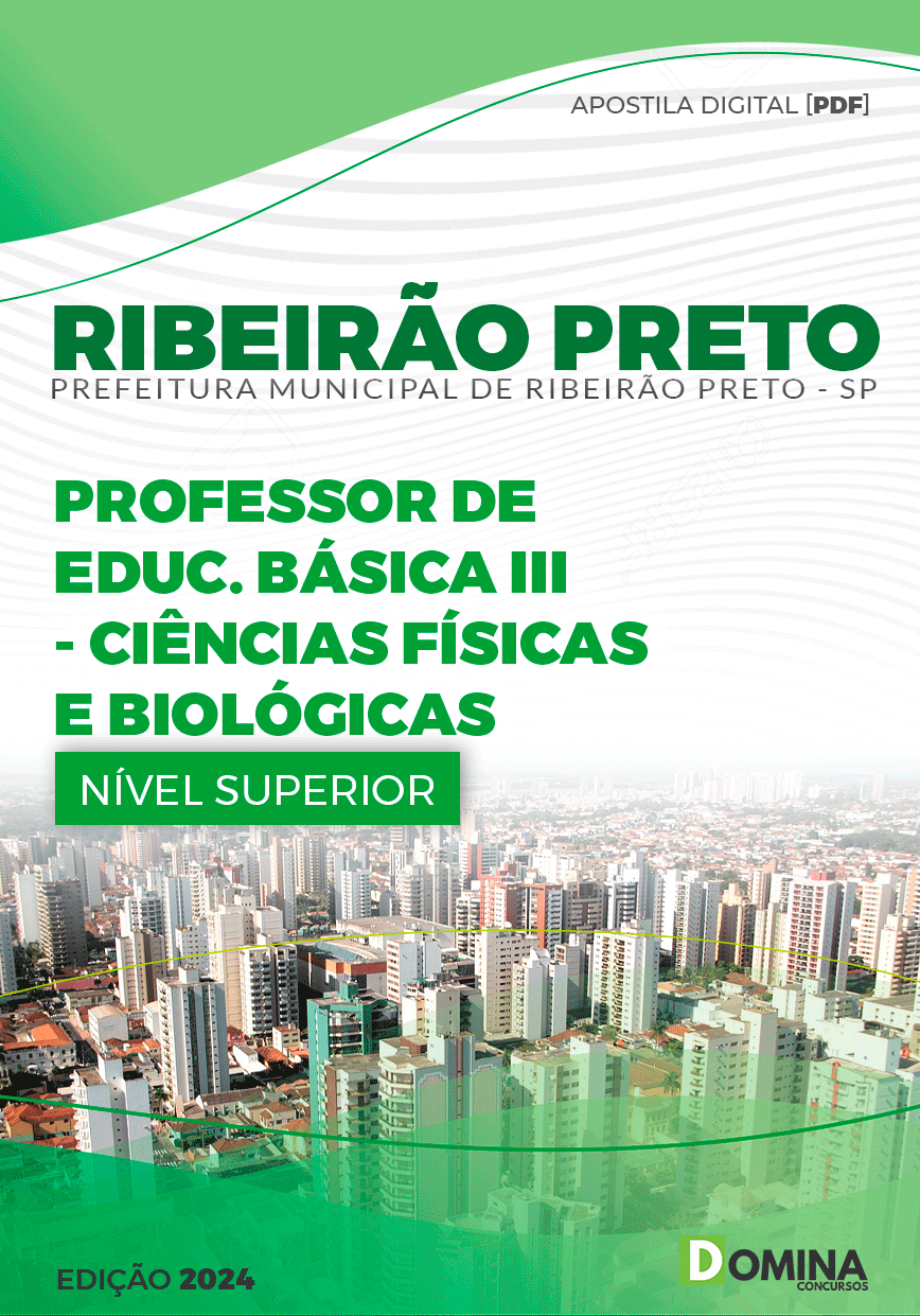 Apostila Ribeirão Preto SP 2024 Prof Ciências Físicas E Biológicas