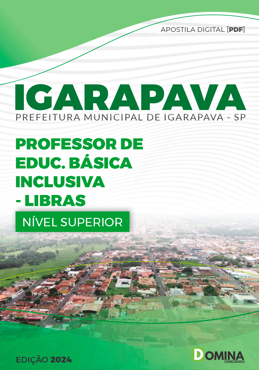 Apostila Professor de LIBRAS Igarapava SP 2024