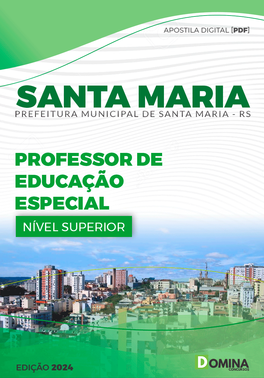 Apostila Professor de Educação Especial Santa Maria RS 2024