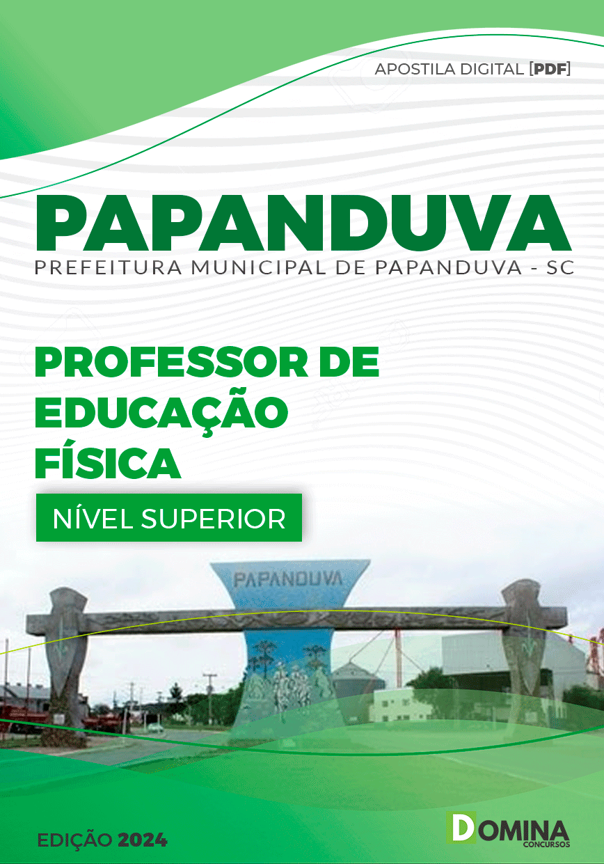 Apostila Papanduva SC 2024 Professor De Educação Física