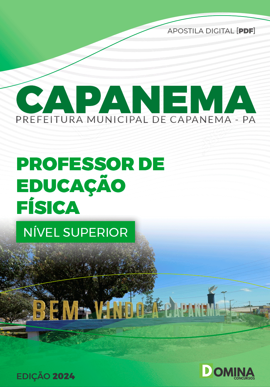 Apostila Capanema PA 2024 Professor De Educação Física