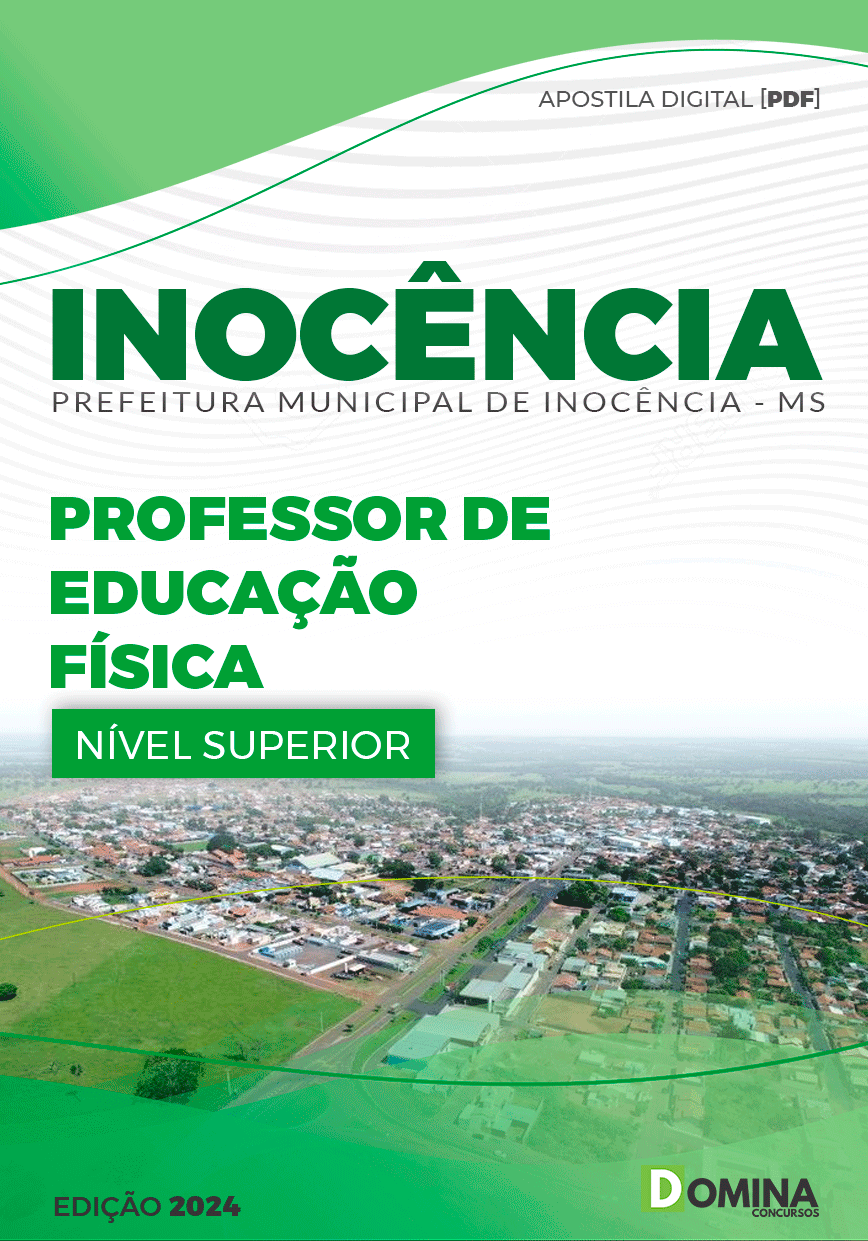 Apostila Inocência MS 2024 Professor Educação Física