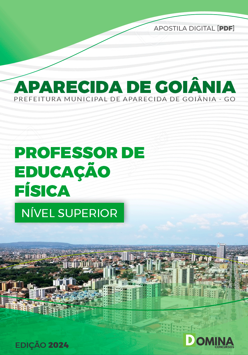 Apostila Aparecida De Goiânia GO 2024 Professor Ed Física