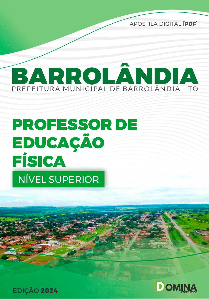 Apostila Barrolândia TO 2024 Professor De Educação Física