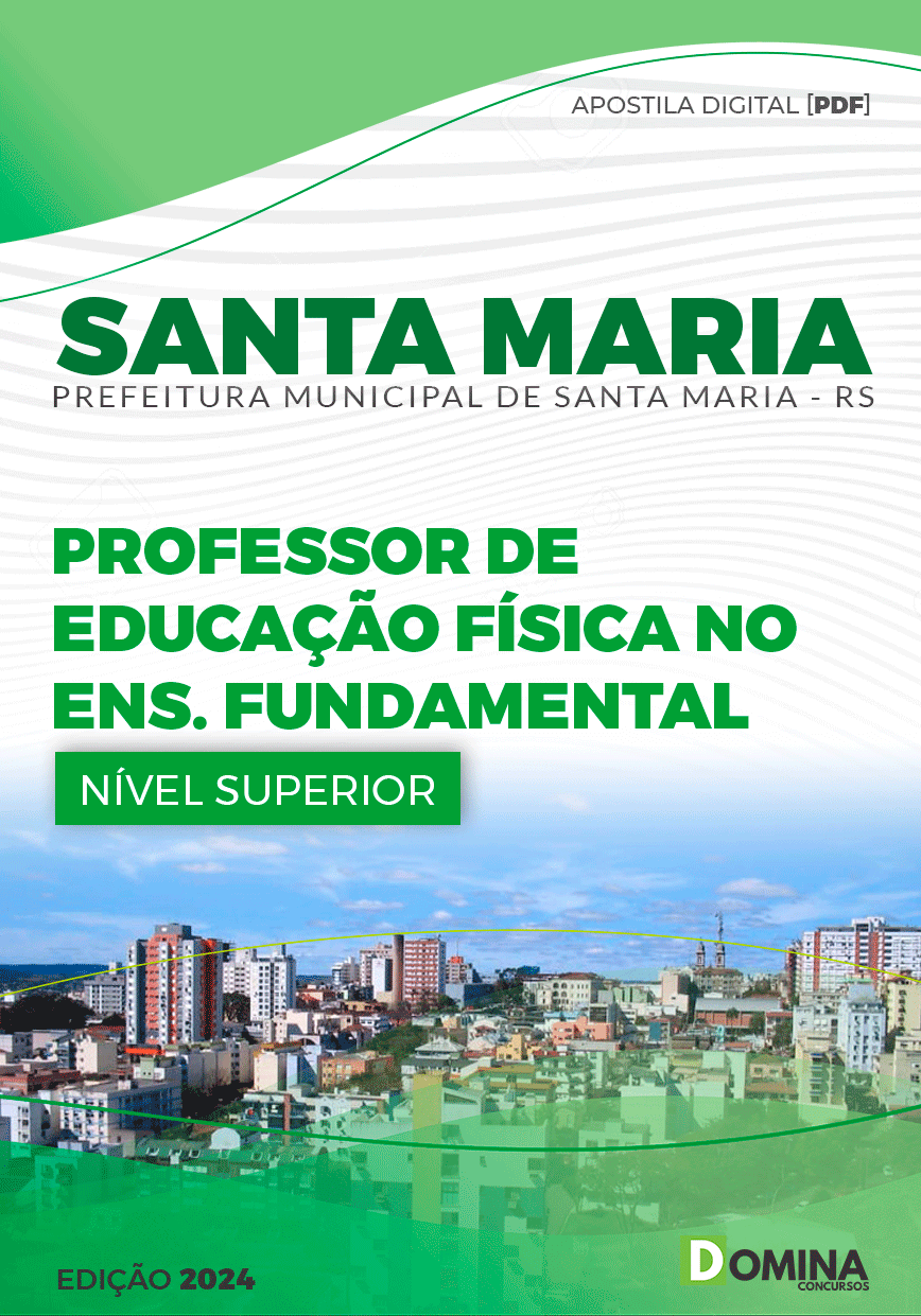 Apostila Professor de Educação Física Santa Maria RS 2024