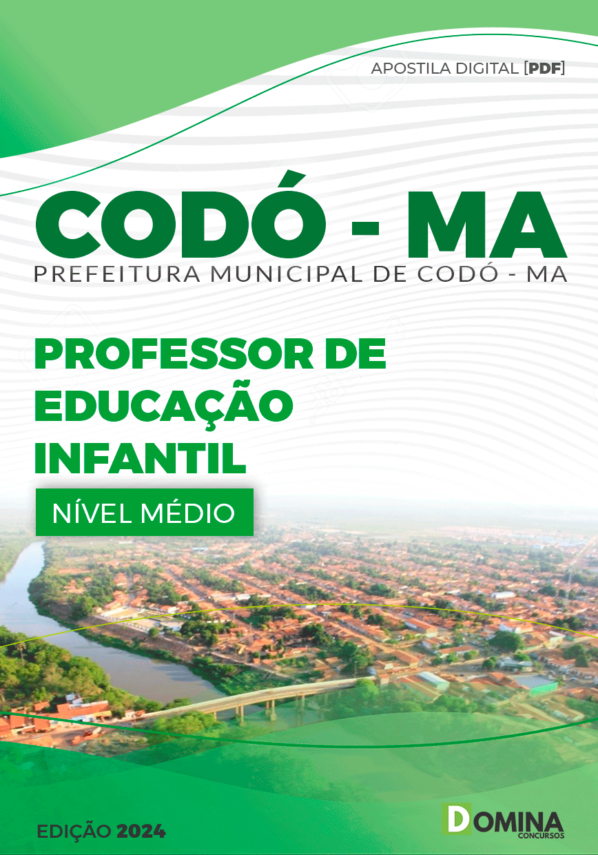 Apostila Codó MA 2024 Professor De Educação Infantil