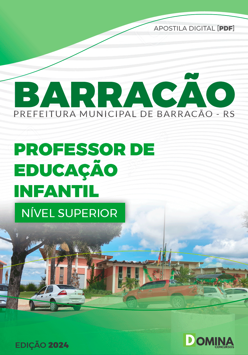 Apostila Barracão RS 2024 Professor De Educação Infantil