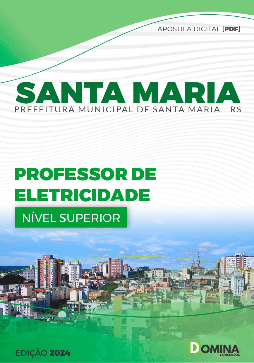 Apostila Professor de Eletricidade Santa Maria RS 2024