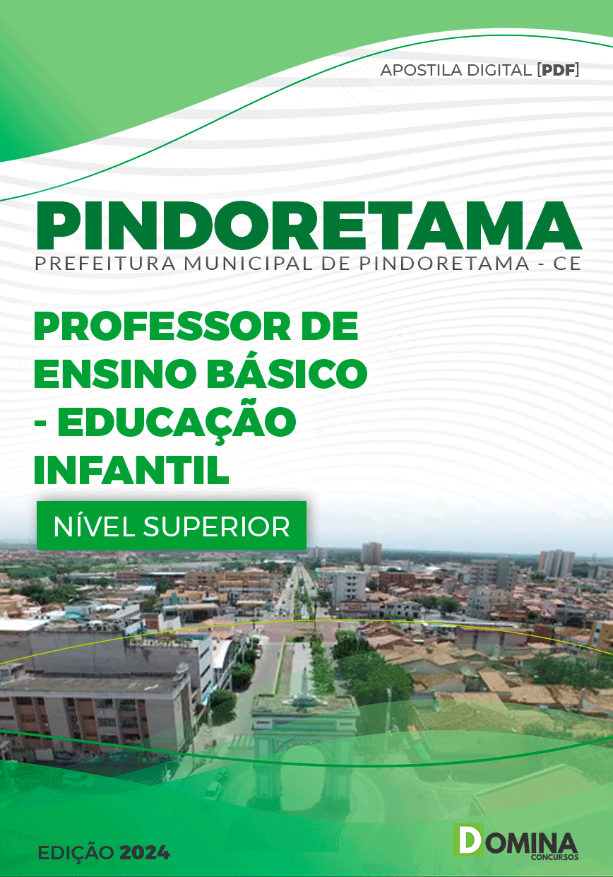 Apostila Pindoretama CE 2024 Professor Educação Infantil