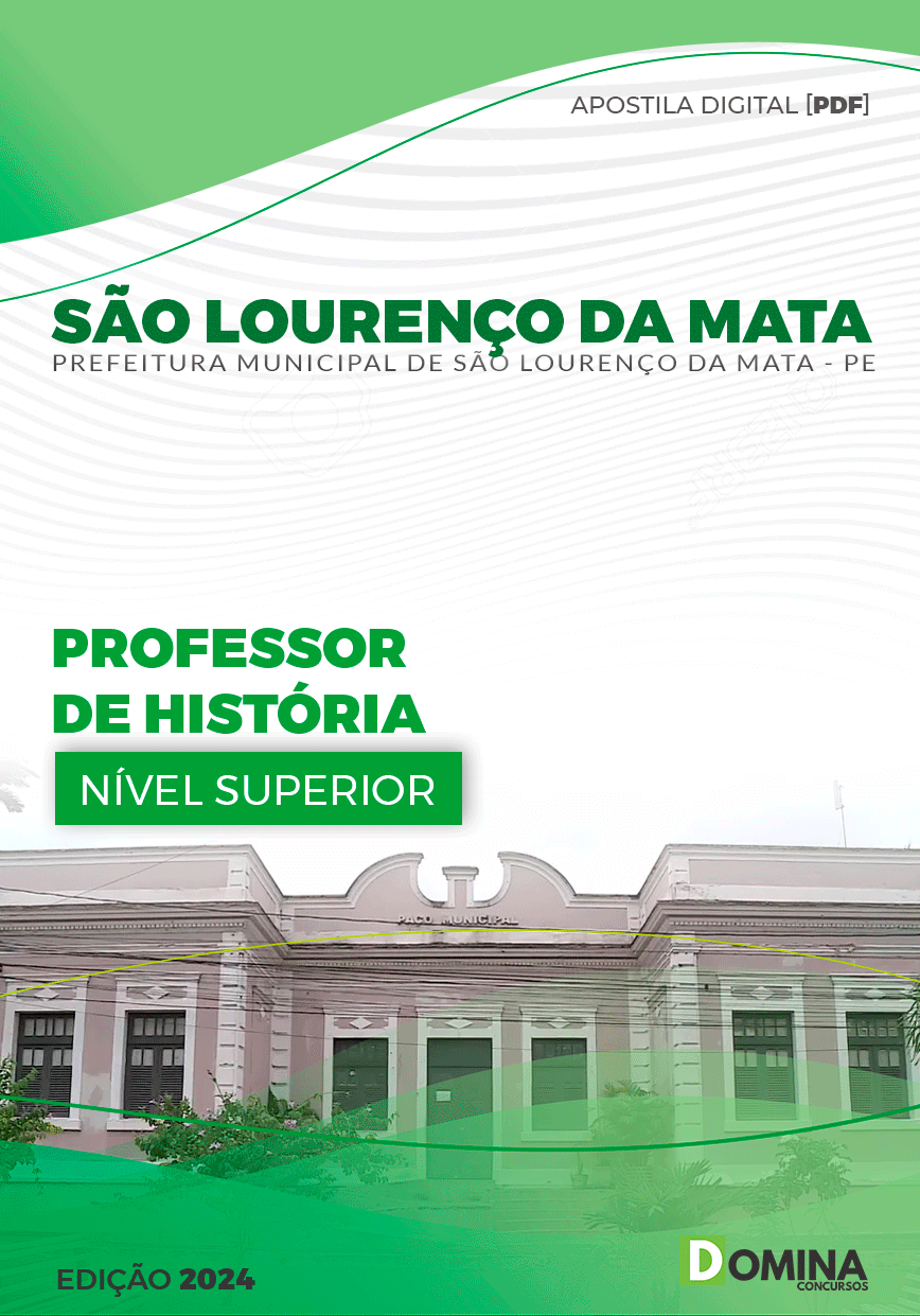 Apostila Professor de História São Lourenço da Mata PE 2024