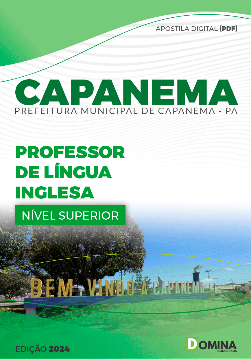 Apostila Capanema PA 2024 Professor De Língua Inglesa