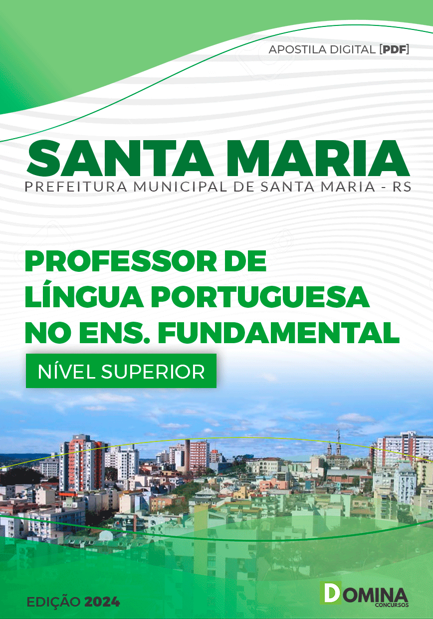 Apostila Professor de Português Santa Maria RS 2024