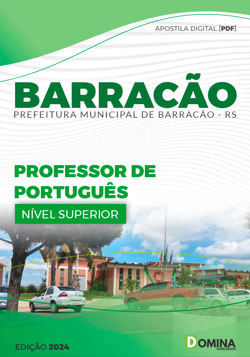 Apostila Barracão RS 2024 Professor De Português