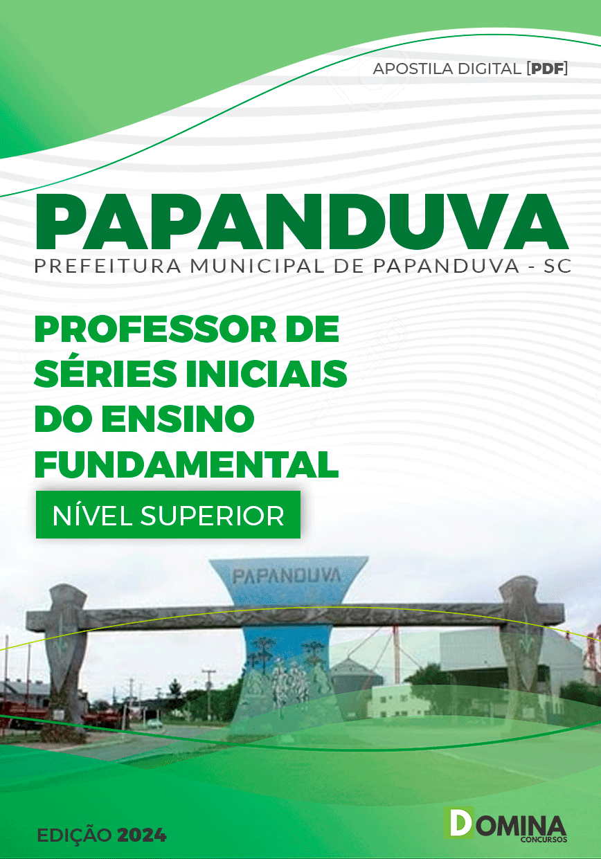 Apostila Papanduva SC 2024 Professor De Séries Iniciais