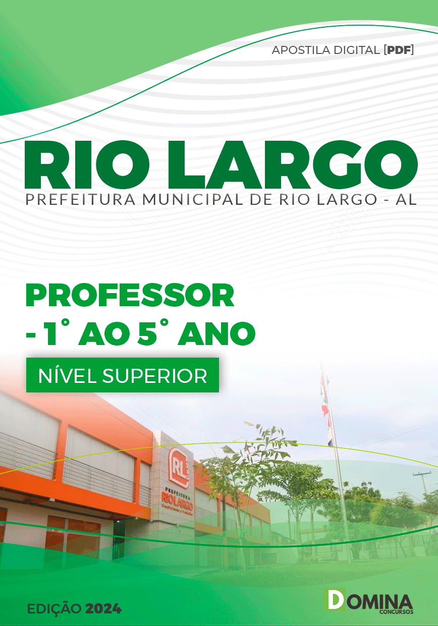 Apostila Professor de Anos Iniciais Rio Largo AL 2024