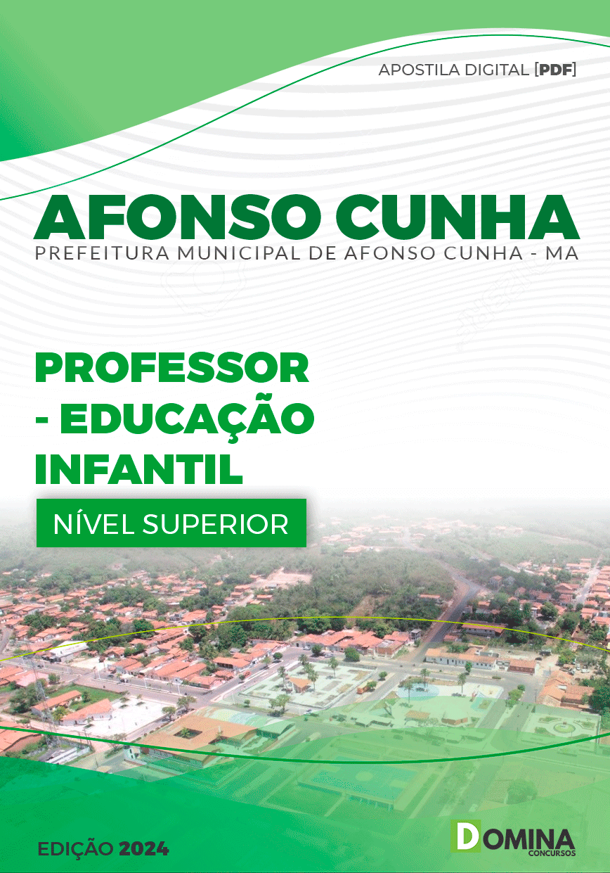 Apostila Afonso Cunha MA 2024 Professor De Educação Infantil