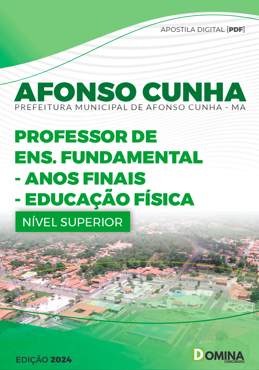 Apostila Afonso Cunha MA 2024 Professor De Educação Física