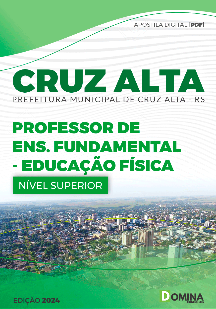 Apostila Professor de Educação Física Cruz Alta RS 2024