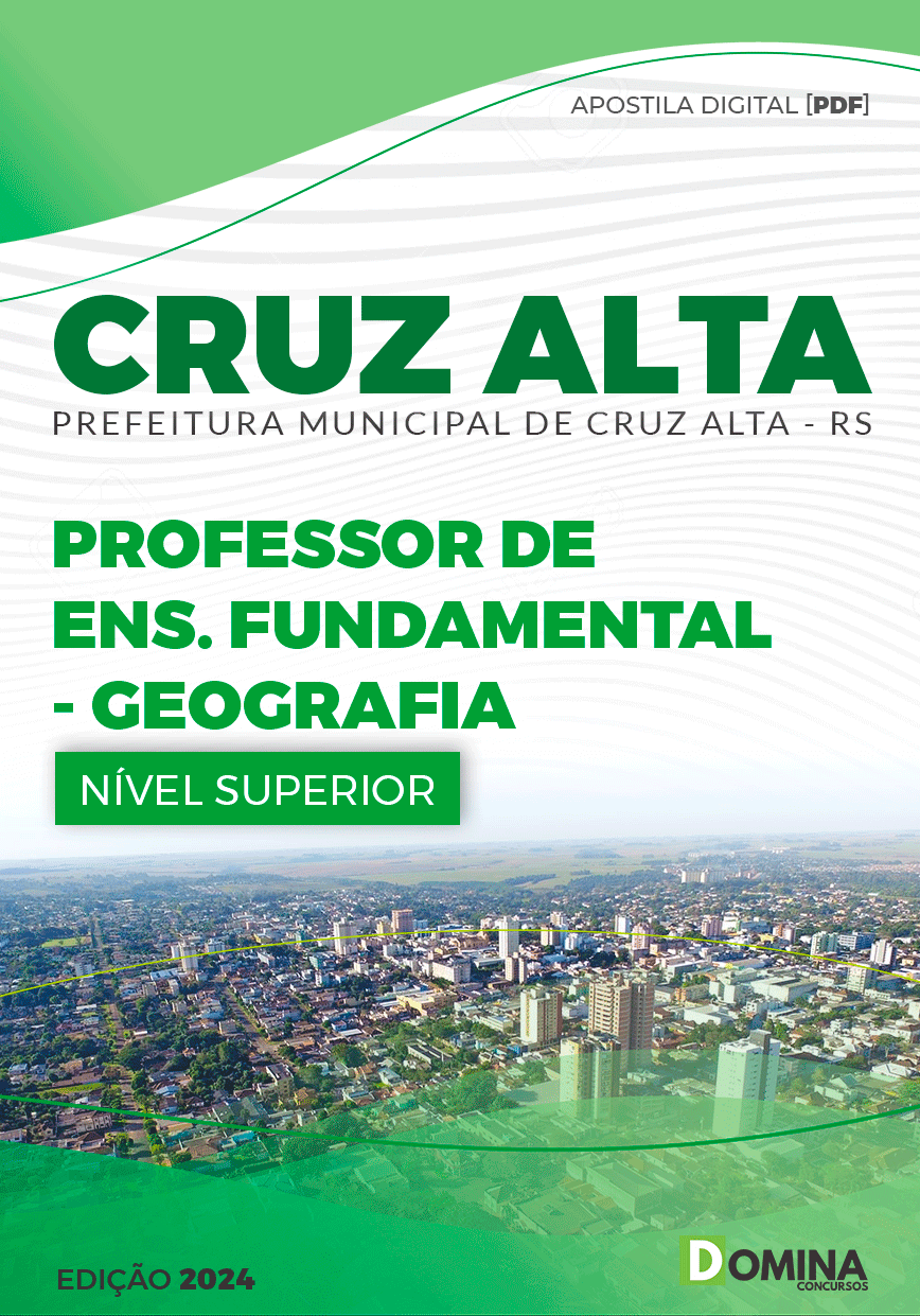 Apostila Professor de Geografia Cruz Alta RS 2024