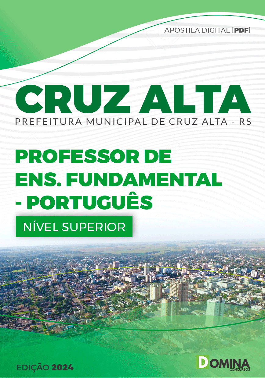 Apostila Professor de Português Cruz Alta RS 2024