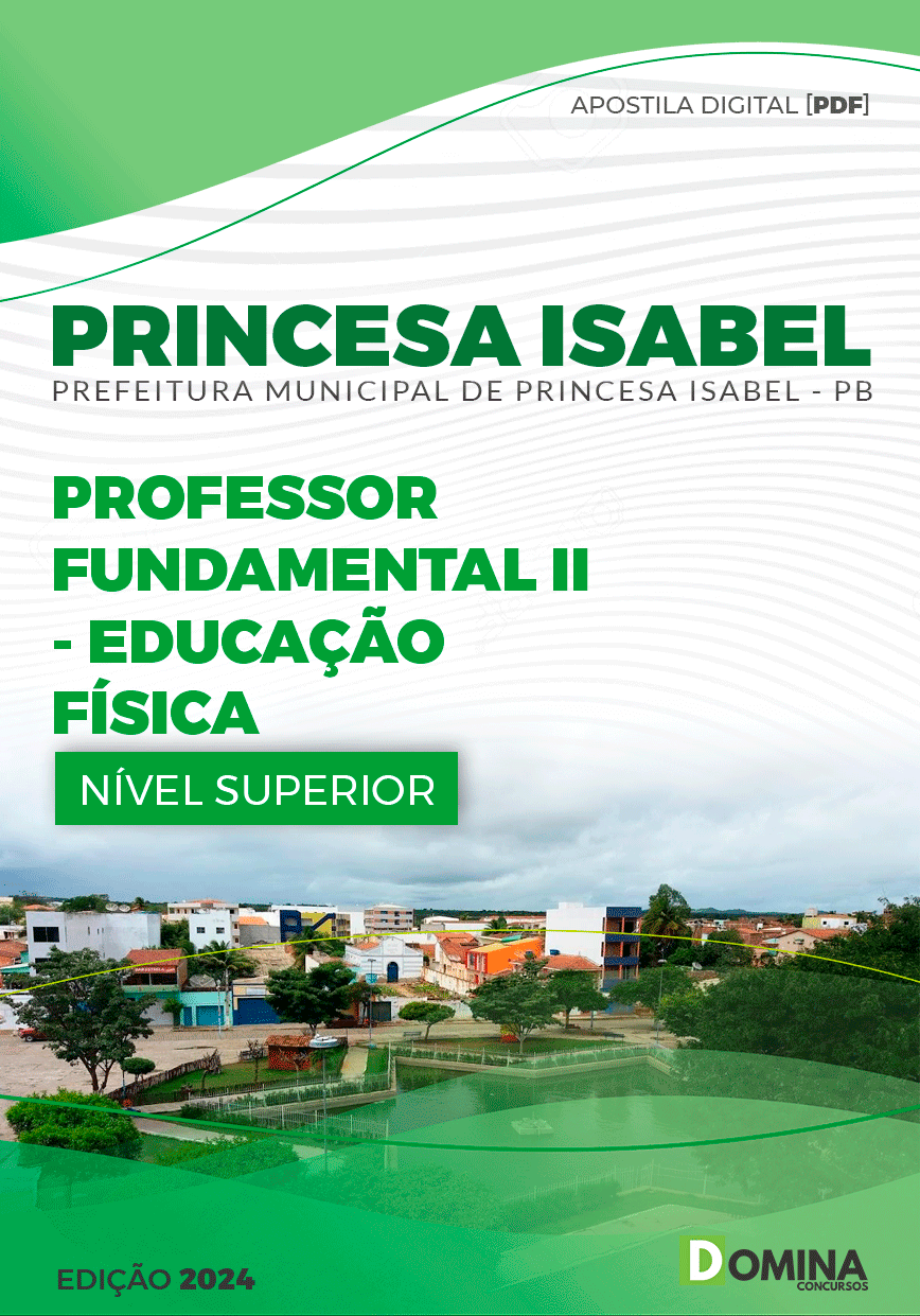 Apostila Princesa Isabel PB 2024 Professor II Educação Física