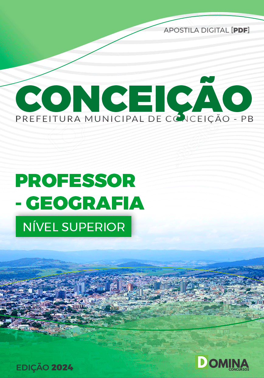 Apostila Professor de Geografia Conceição PB 2024