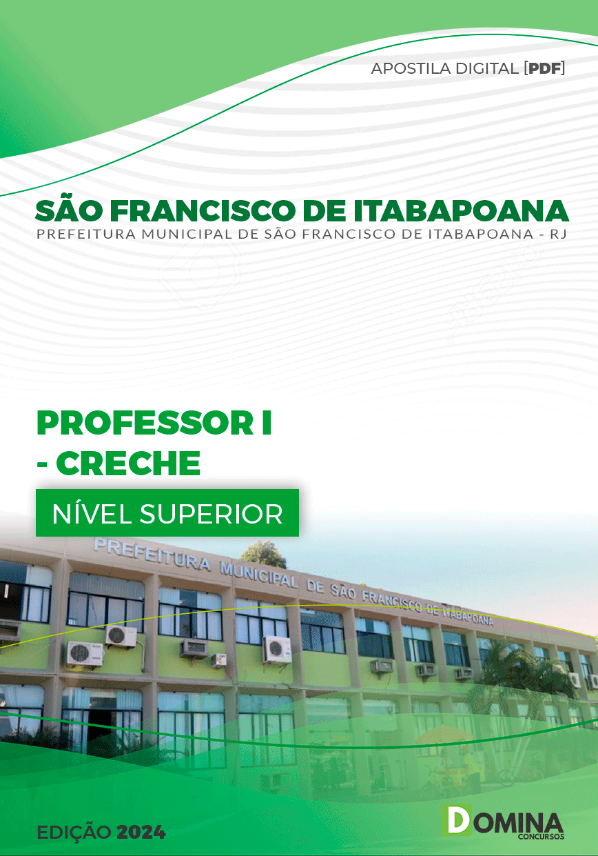 Apostila Professor de Creche São Francisco Itabapoana RJ 2024