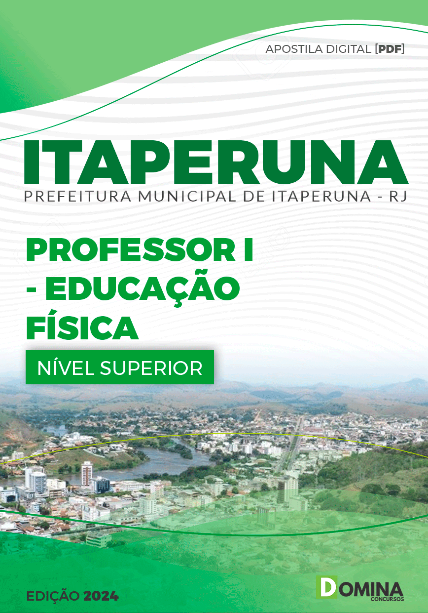 Apostila Professor de Educação Física Itaperuna RJ 2024