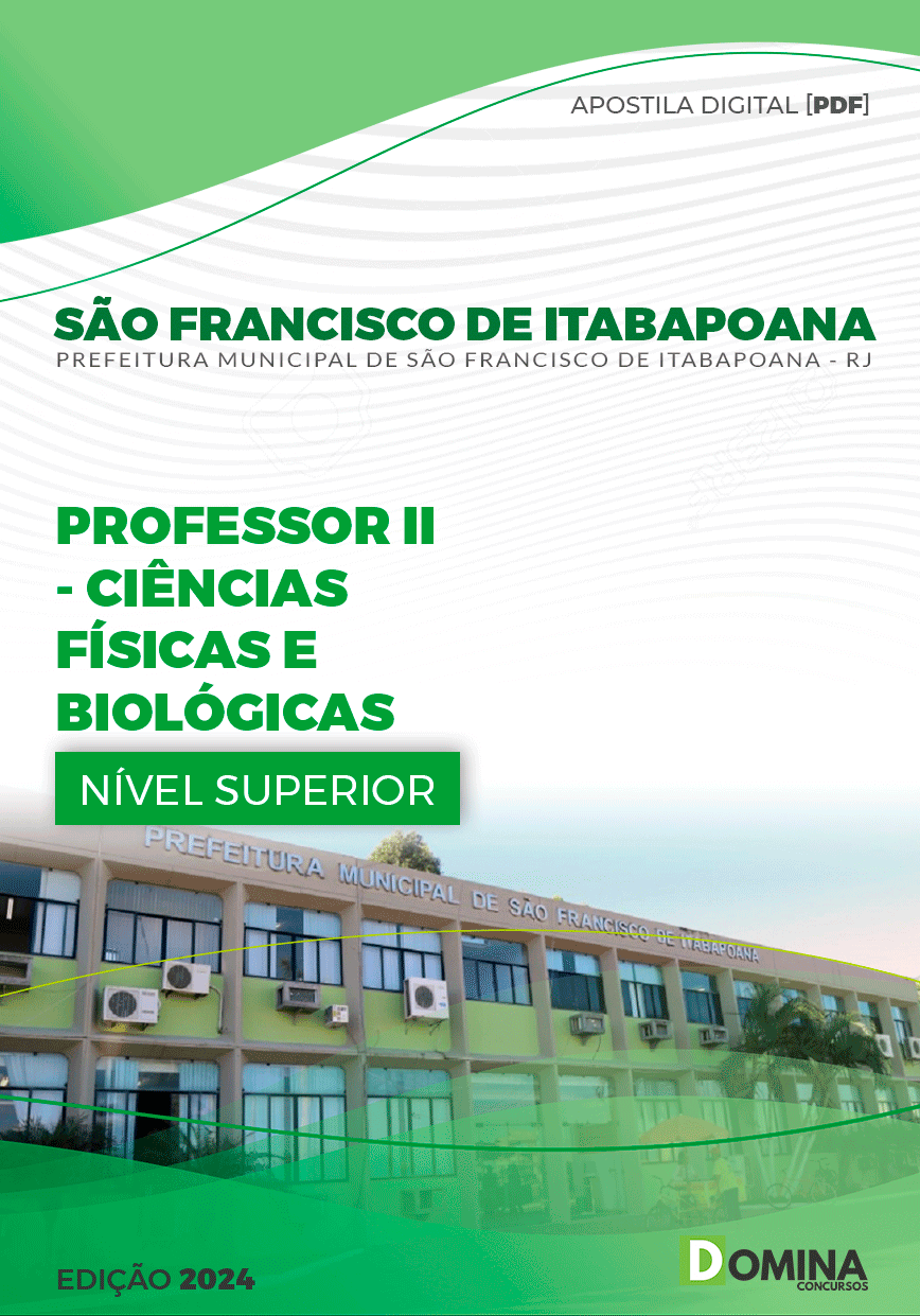 Apostila Professor de Ciências São Francisco Itabapoana RJ 2024