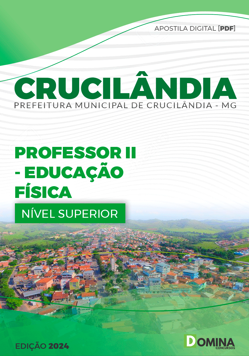 Apostila Professor de Educação Física Crucilândia MG 2024