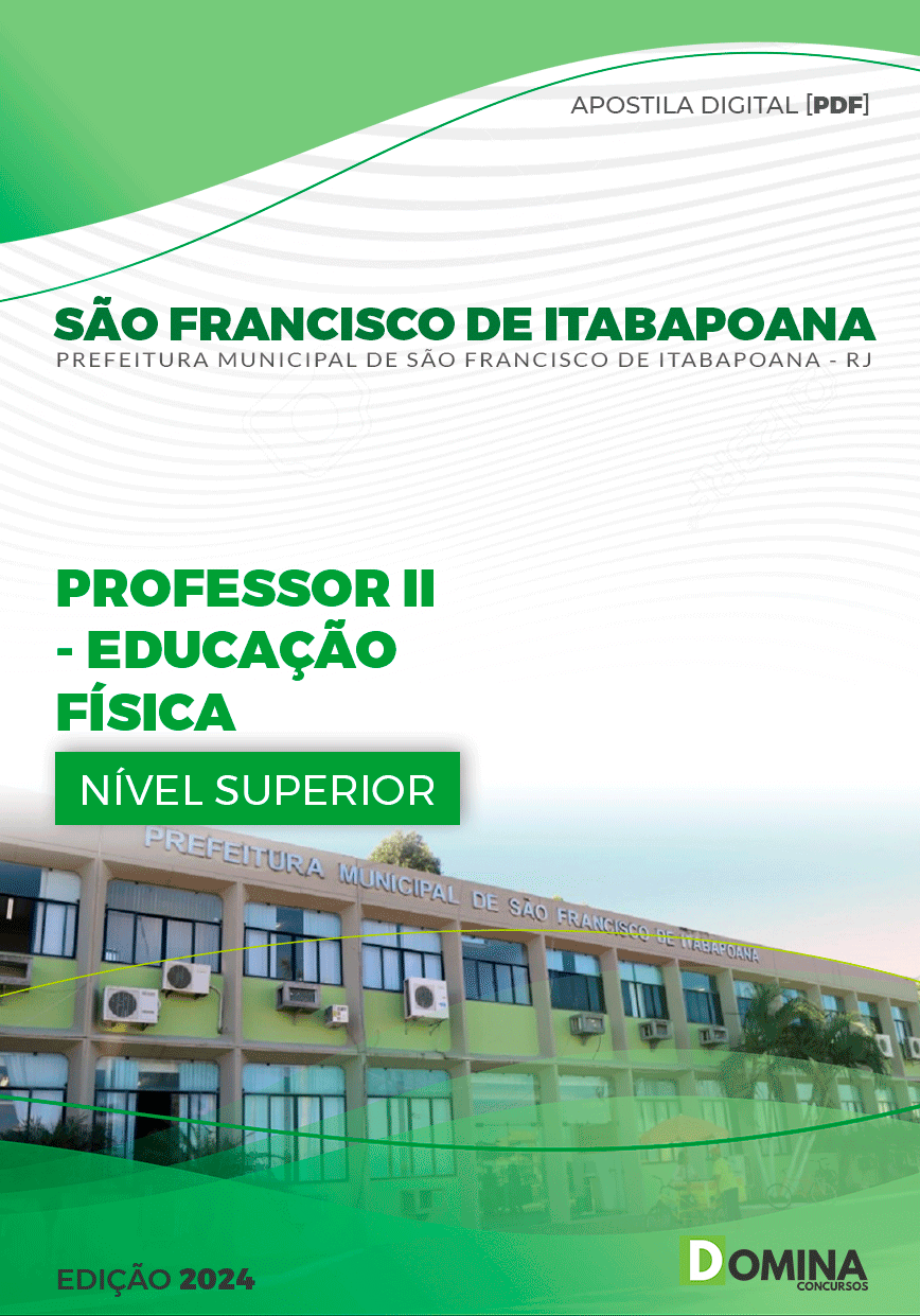 Apostila Professor Educ Física São Francisco Itabapoana RJ 2024