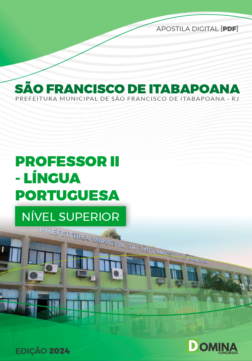 Apostila Professor Português São Francisco Itabapoana RJ 2024