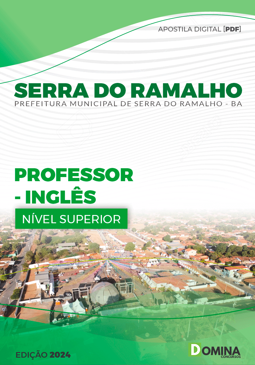 Apostila Professor de Inglês Serra do Ramalho BA 2024