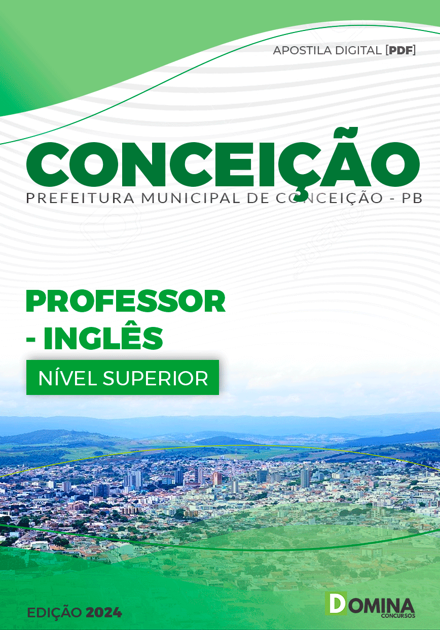 Apostila Professor de Inglês Conceição PB 2024