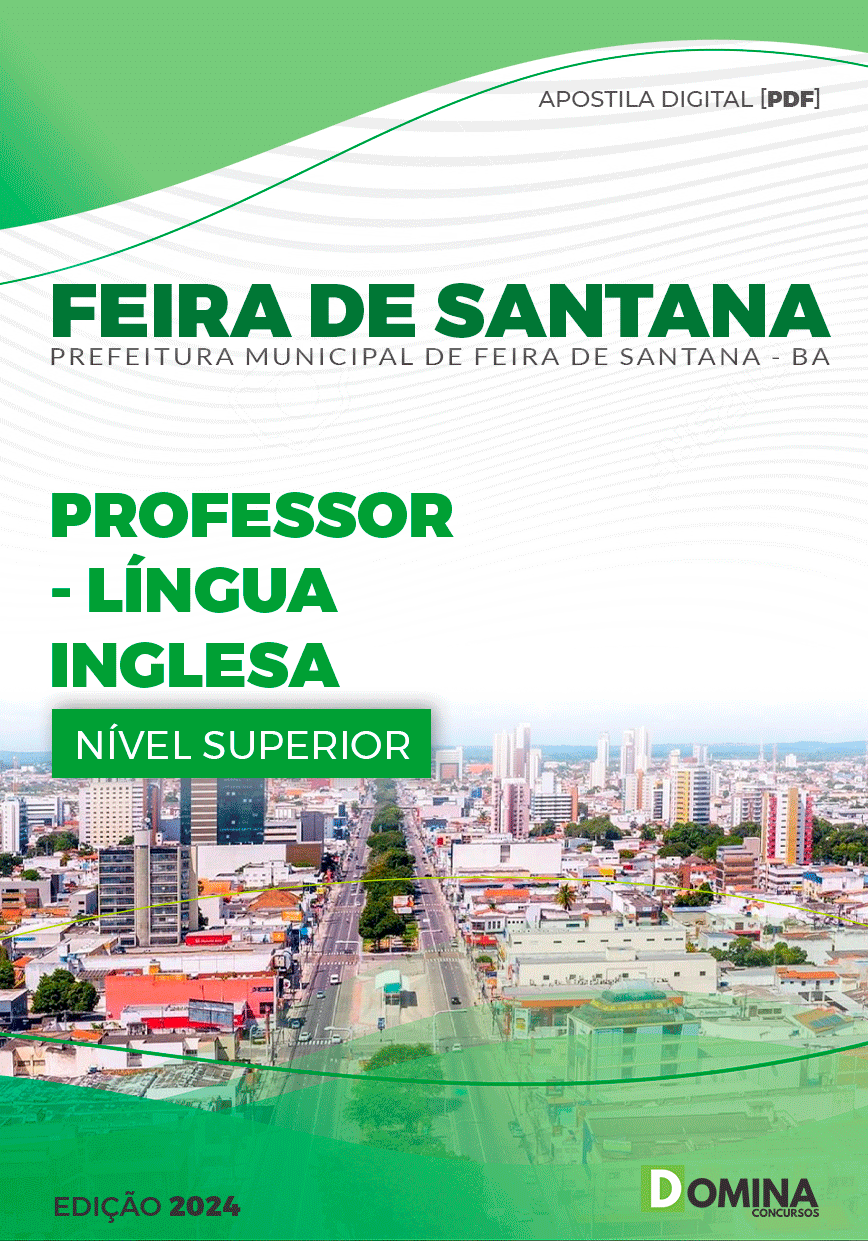 Apostila Professor de Inglês Feira de Santana BA 2024