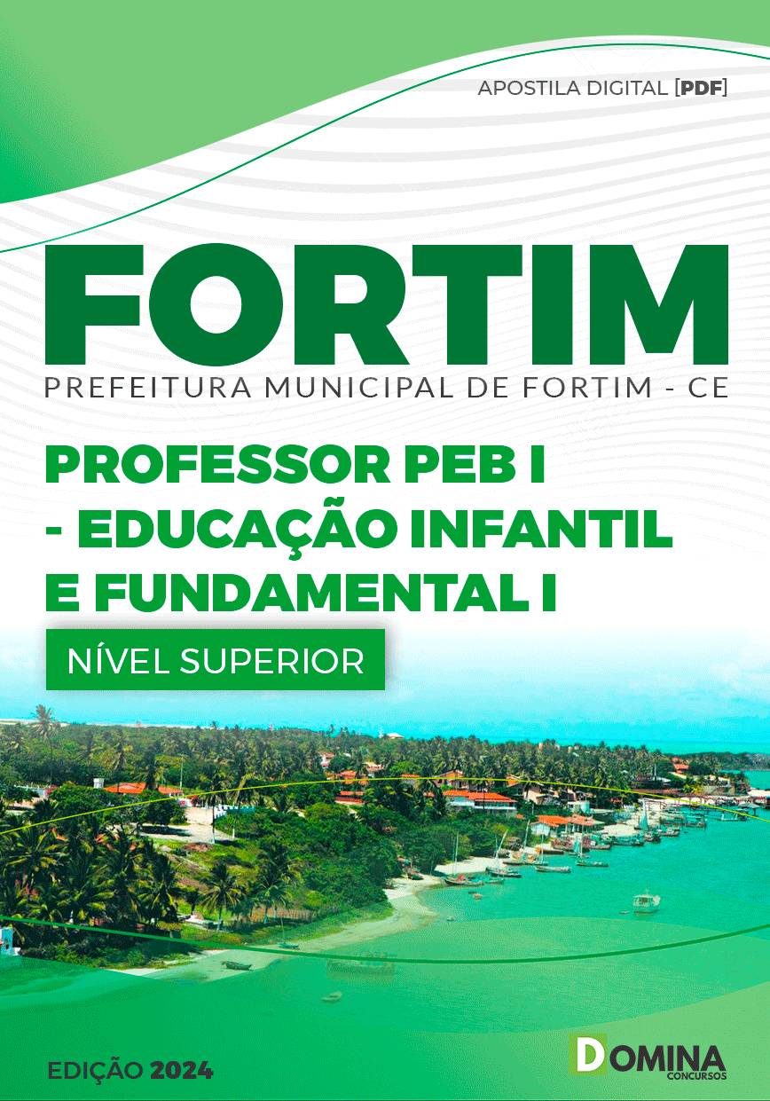 Apostila Professor de Educação Infantil Fortim CE 2024