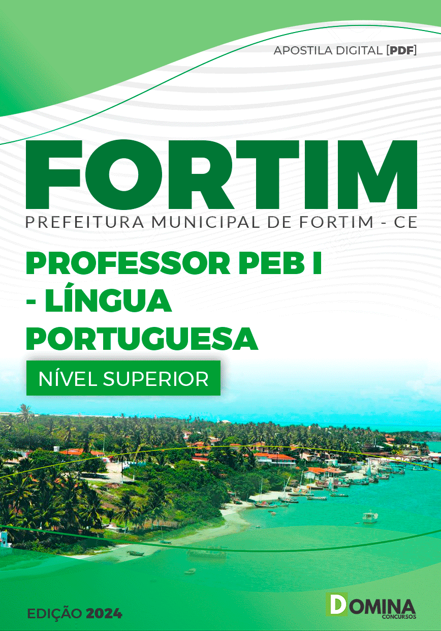 Apostila Professor de Português Fortim CE 2024