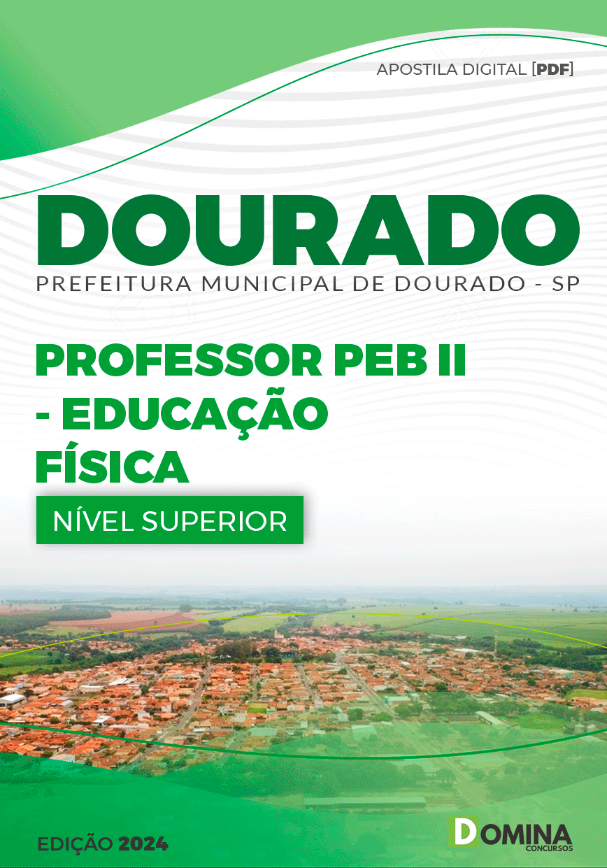 Apostila Dourado SP 2024 Professor Educação Física