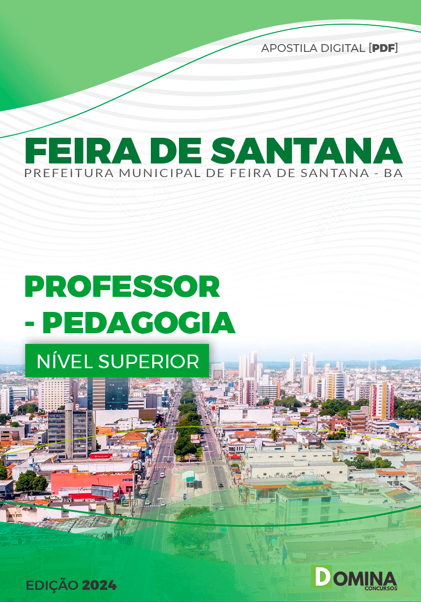 Apostila Professor de Pedagogia Feira de Santana BA 2024