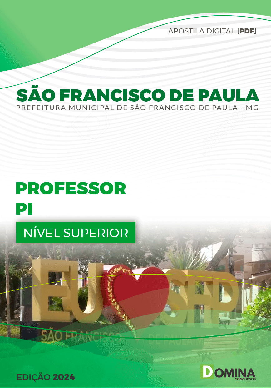 Apostila São Francisco de Paula MG 2024 Professor PI