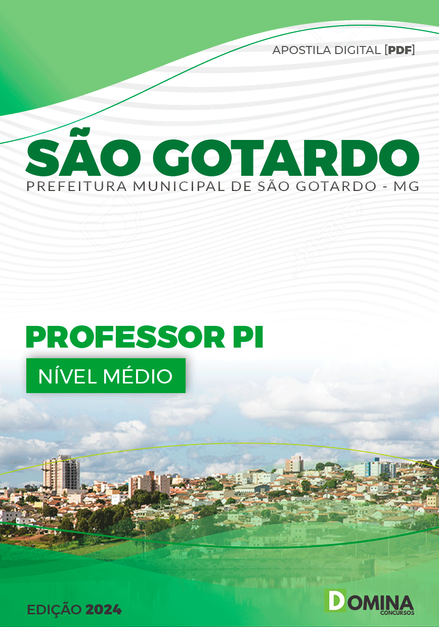 Apostila Professor PI São Gotardo MG 2024