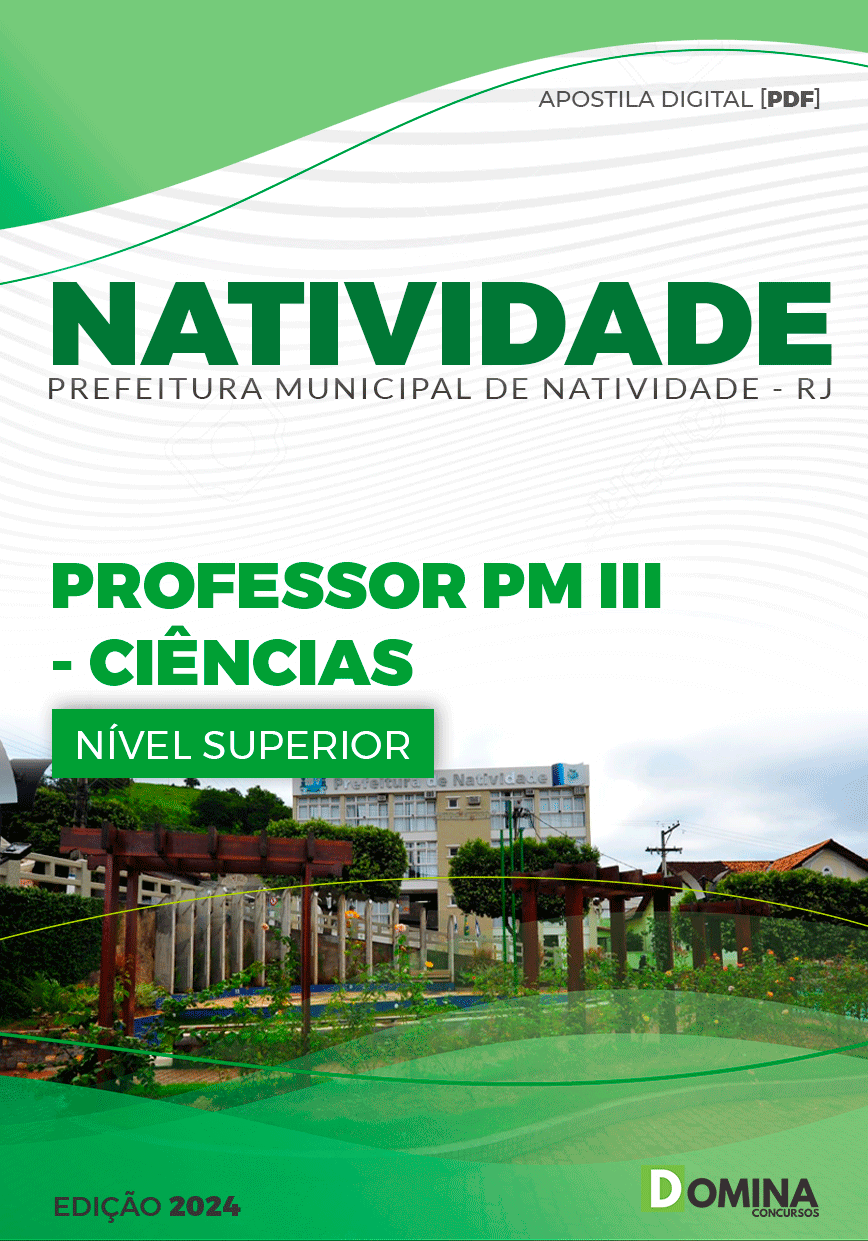 Apostila Natividade RJ 2024 Professor De Ciências