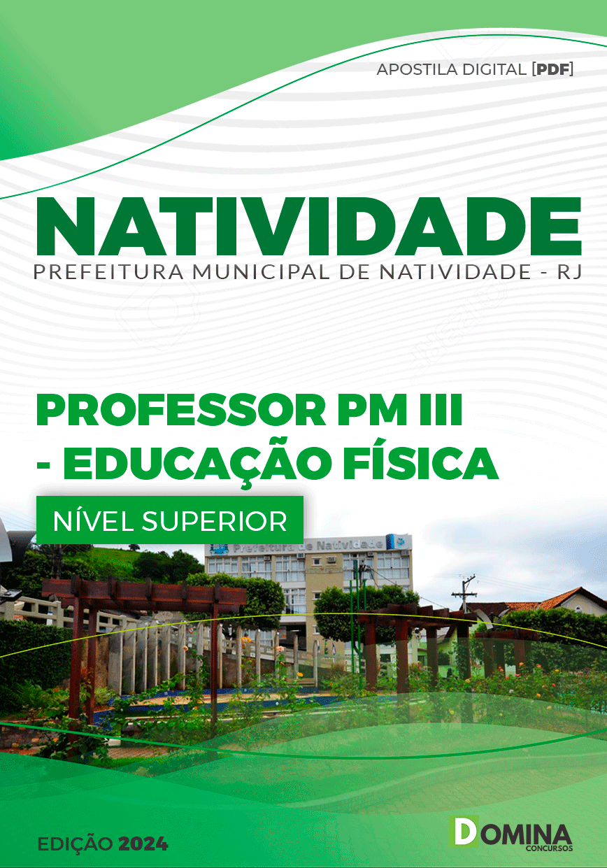 Apostila Natividade RJ 2024 Professor De Educação Física